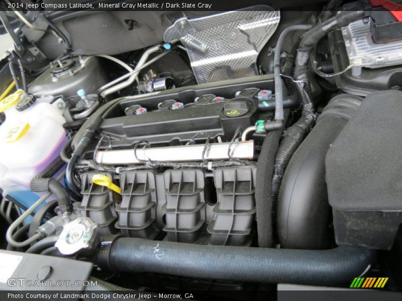 Mineral Gray Metallic / Dark Slate Gray 2014 Jeep Compass Latitude