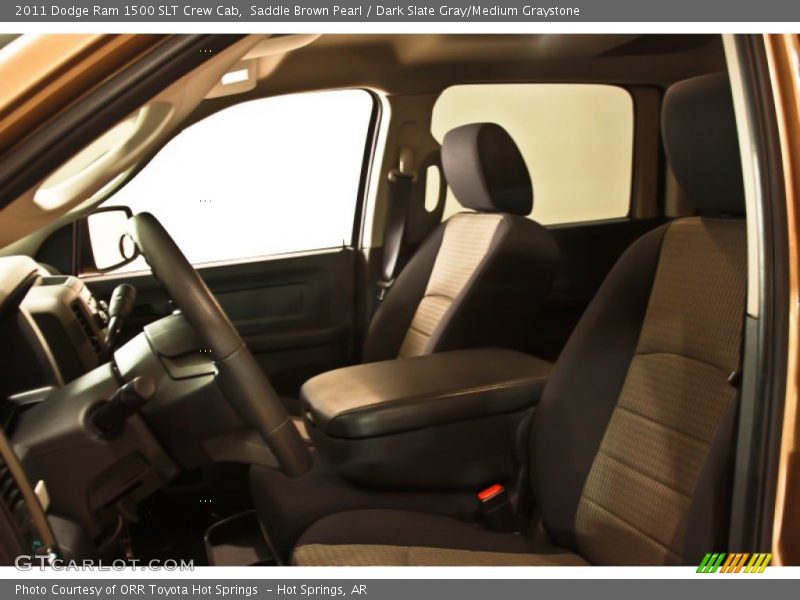 Saddle Brown Pearl / Dark Slate Gray/Medium Graystone 2011 Dodge Ram 1500 SLT Crew Cab