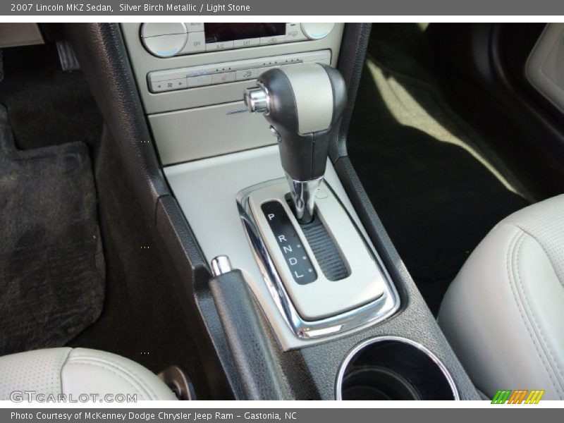 Silver Birch Metallic / Light Stone 2007 Lincoln MKZ Sedan