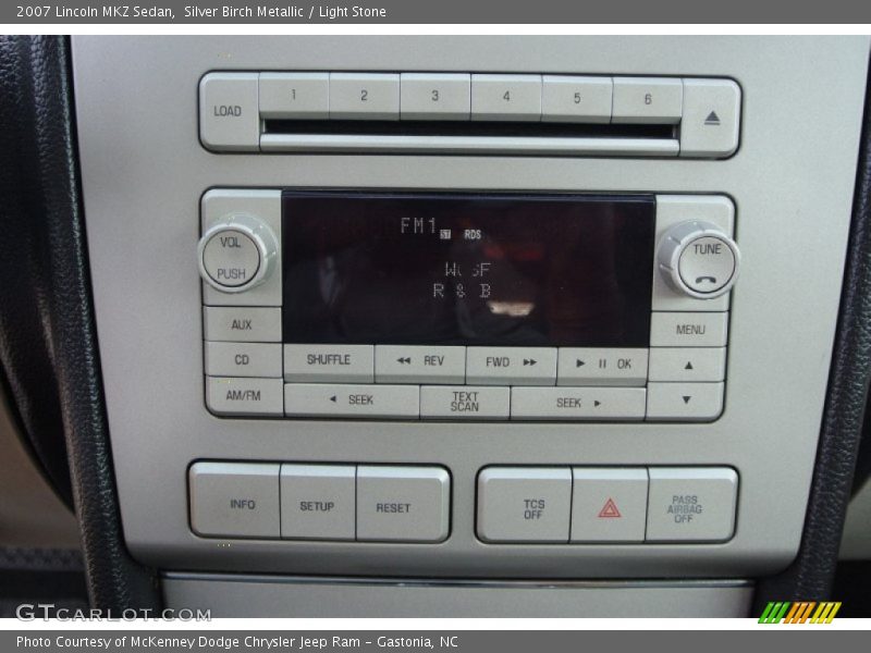 Silver Birch Metallic / Light Stone 2007 Lincoln MKZ Sedan