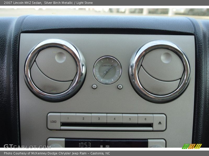 Silver Birch Metallic / Light Stone 2007 Lincoln MKZ Sedan