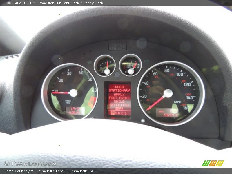  2005 TT 1.8T Roadster 1.8T Roadster Gauges