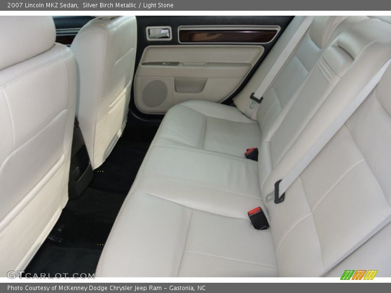 Silver Birch Metallic / Light Stone 2007 Lincoln MKZ Sedan