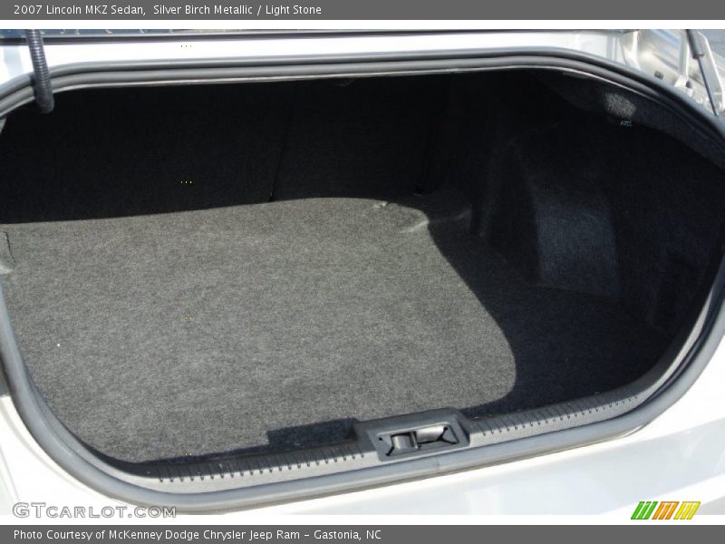 Silver Birch Metallic / Light Stone 2007 Lincoln MKZ Sedan