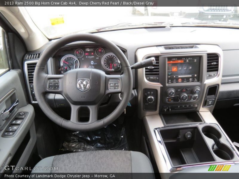 Dashboard of 2013 2500 Big Horn Crew Cab 4x4