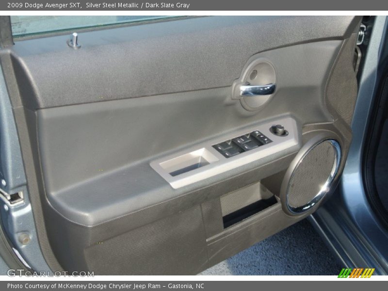 Silver Steel Metallic / Dark Slate Gray 2009 Dodge Avenger SXT