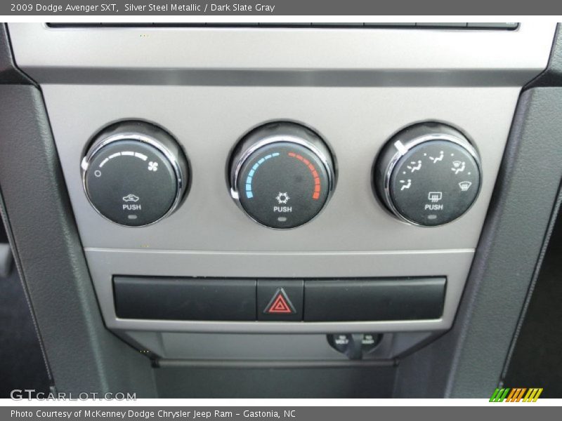 Silver Steel Metallic / Dark Slate Gray 2009 Dodge Avenger SXT