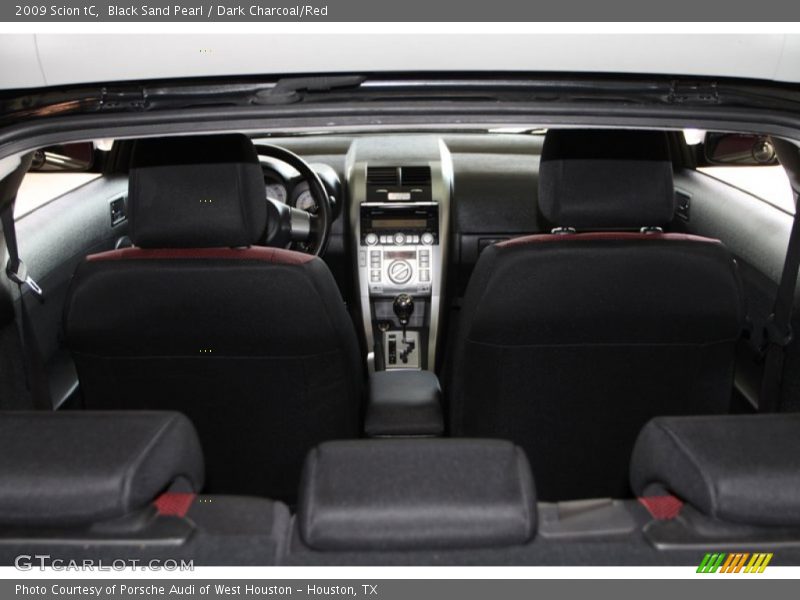 Black Sand Pearl / Dark Charcoal/Red 2009 Scion tC
