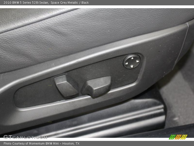 Space Grey Metallic / Black 2010 BMW 5 Series 528i Sedan