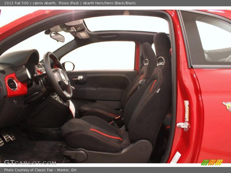  2013 500 c cabrio Abarth Abarth Nero/Nero (Black/Black) Interior