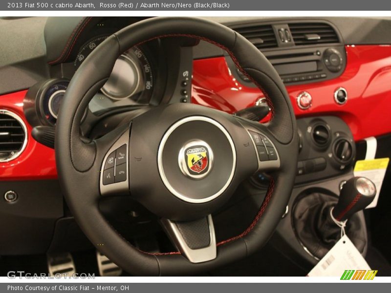  2013 500 c cabrio Abarth Steering Wheel