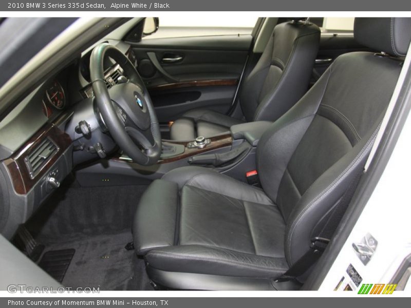 Alpine White / Black 2010 BMW 3 Series 335d Sedan