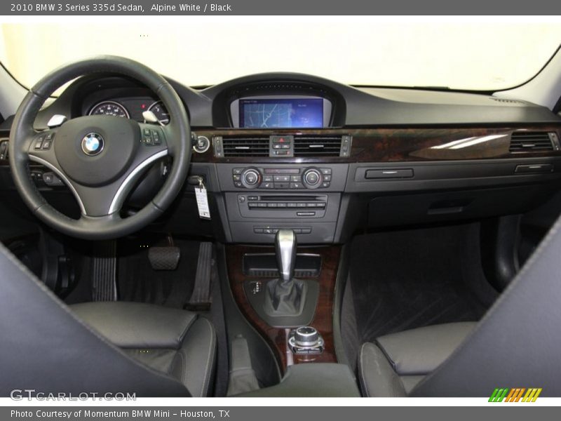Alpine White / Black 2010 BMW 3 Series 335d Sedan