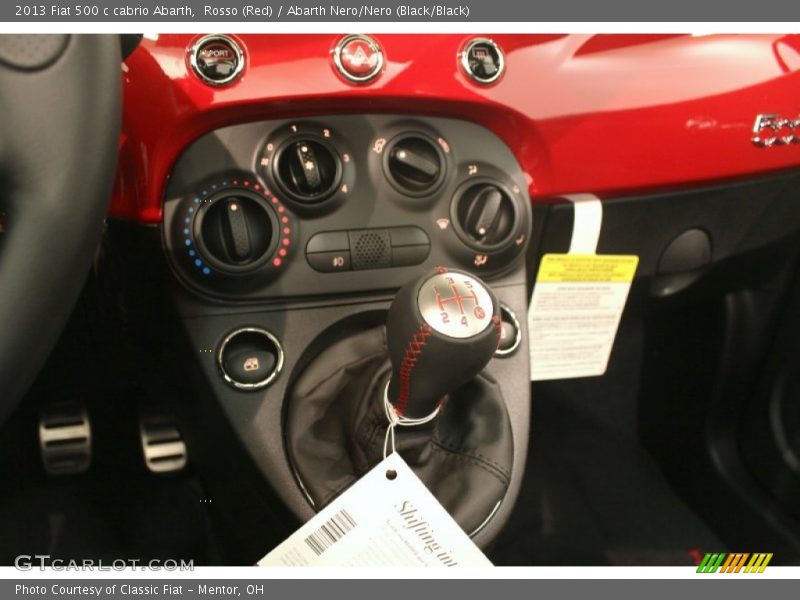  2013 500 c cabrio Abarth 5 Speed Manual Shifter