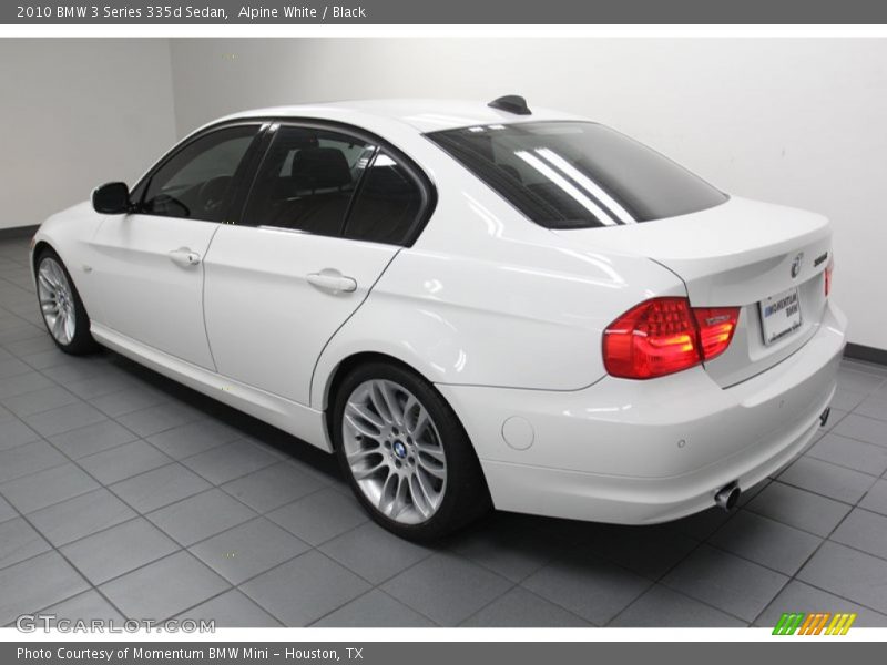 Alpine White / Black 2010 BMW 3 Series 335d Sedan