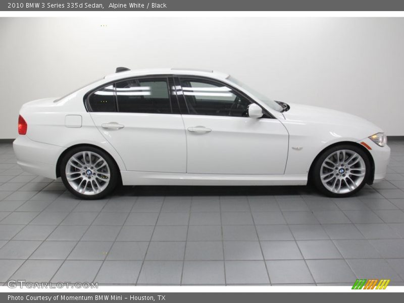 Alpine White / Black 2010 BMW 3 Series 335d Sedan