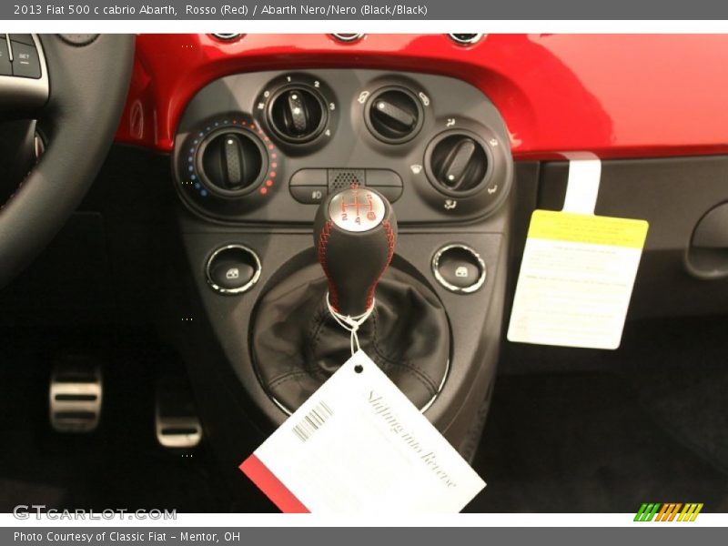  2013 500 c cabrio Abarth 5 Speed Manual Shifter