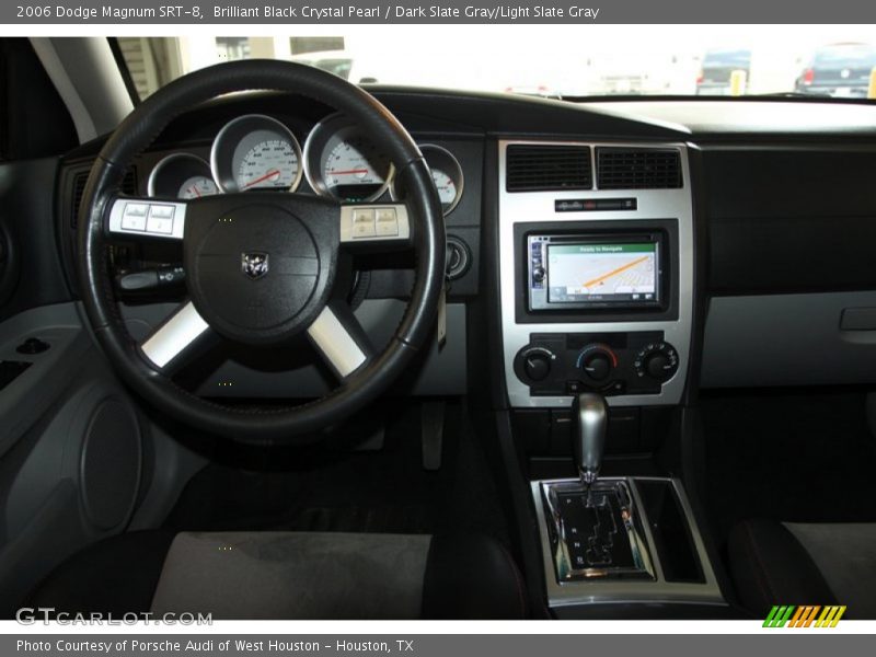 Brilliant Black Crystal Pearl / Dark Slate Gray/Light Slate Gray 2006 Dodge Magnum SRT-8
