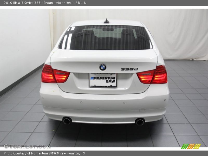 Alpine White / Black 2010 BMW 3 Series 335d Sedan