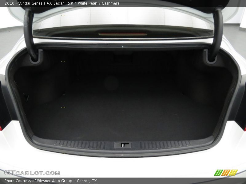 Satin White Pearl / Cashmere 2010 Hyundai Genesis 4.6 Sedan