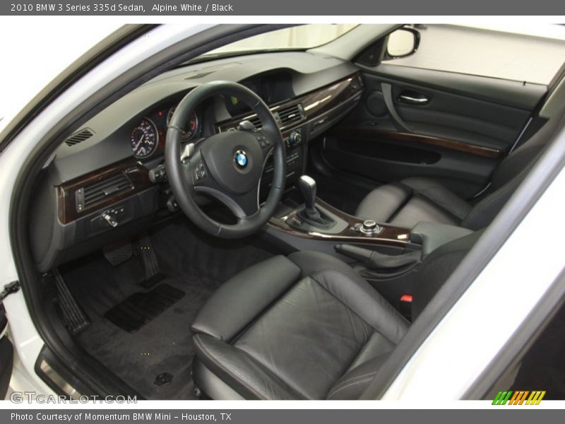 Alpine White / Black 2010 BMW 3 Series 335d Sedan