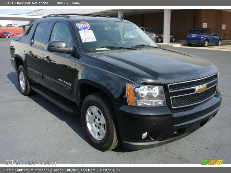 Black / Ebony 2011 Chevrolet Avalanche LT