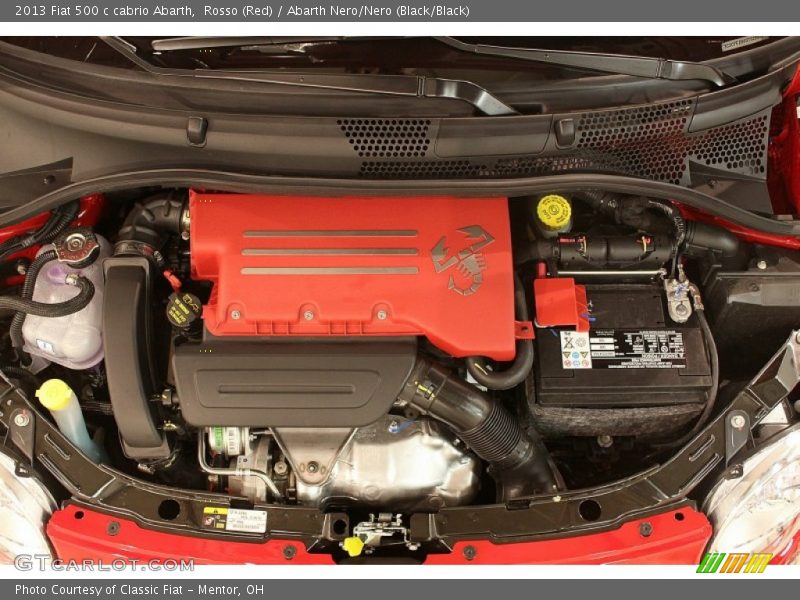  2013 500 c cabrio Abarth Engine - 1.4 Liter Abarth Turbocharged SOHC 16-Valve MultiAir 4 Cylinder