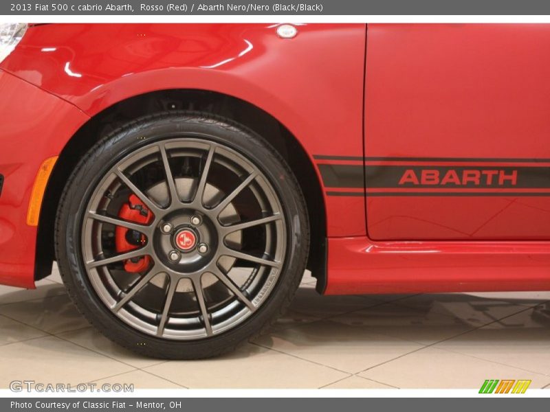  2013 500 c cabrio Abarth Wheel