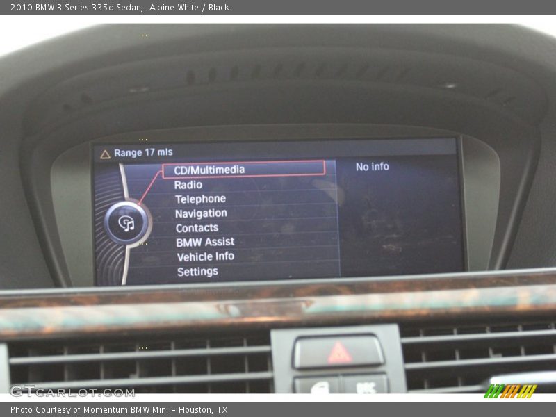 Alpine White / Black 2010 BMW 3 Series 335d Sedan