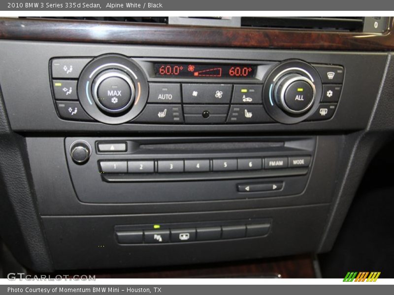 Alpine White / Black 2010 BMW 3 Series 335d Sedan