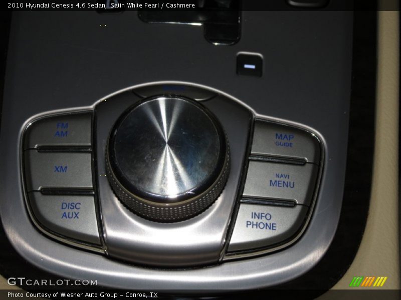 Satin White Pearl / Cashmere 2010 Hyundai Genesis 4.6 Sedan