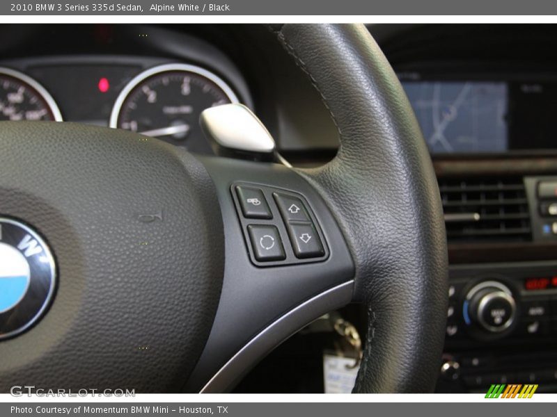 Alpine White / Black 2010 BMW 3 Series 335d Sedan