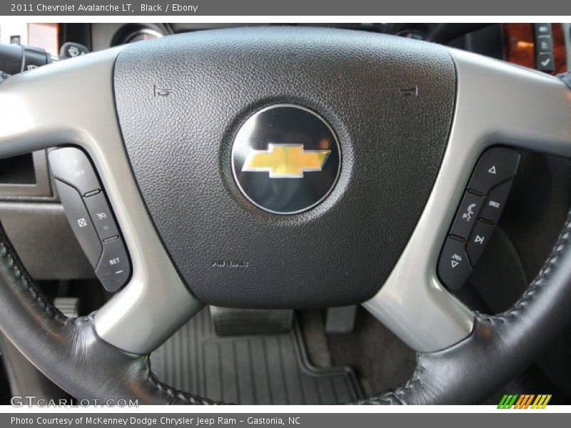 Black / Ebony 2011 Chevrolet Avalanche LT