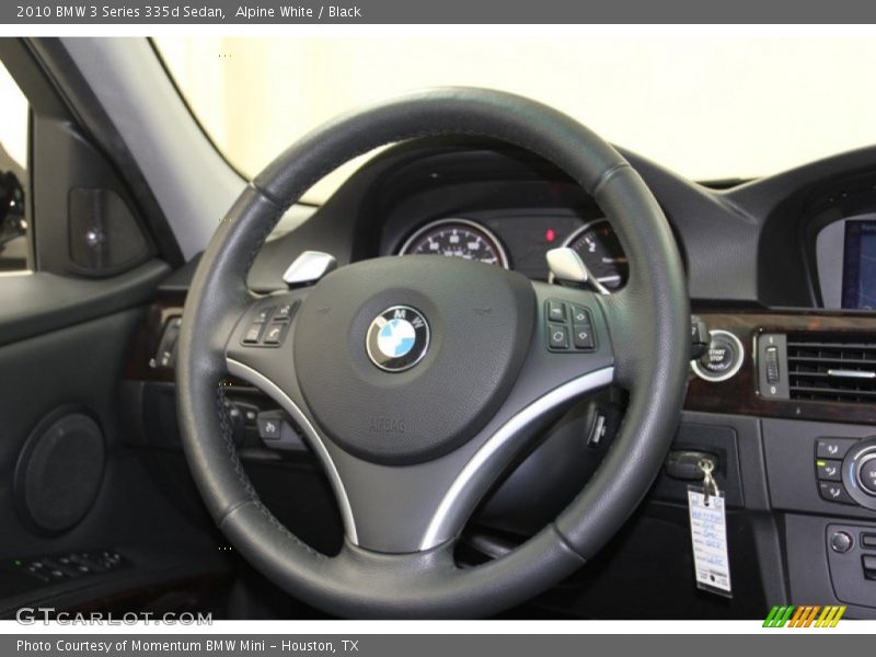 Alpine White / Black 2010 BMW 3 Series 335d Sedan