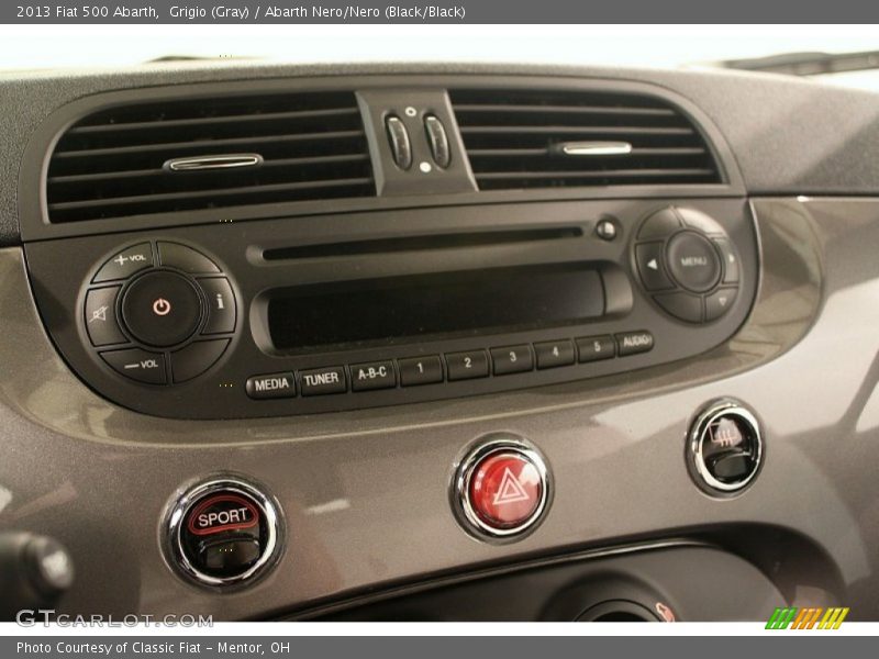 Audio System of 2013 500 Abarth