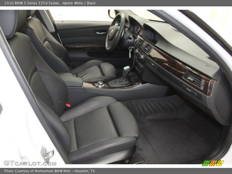 Alpine White / Black 2010 BMW 3 Series 335d Sedan