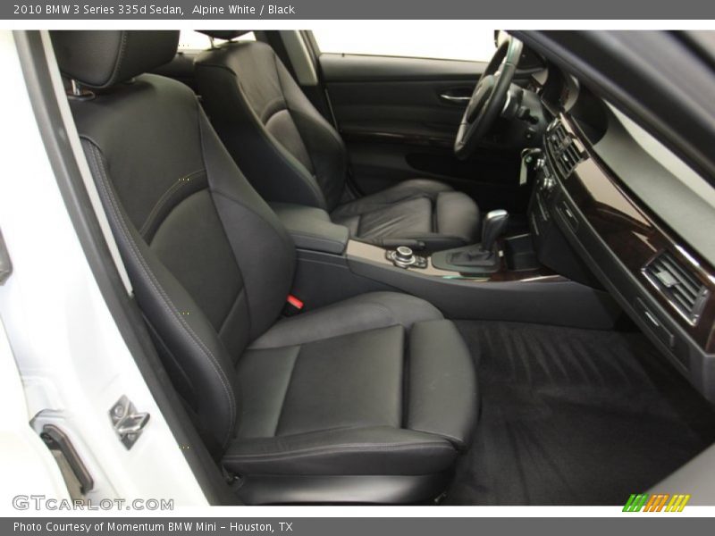 Alpine White / Black 2010 BMW 3 Series 335d Sedan