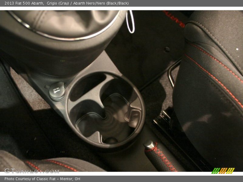 Grigio (Gray) / Abarth Nero/Nero (Black/Black) 2013 Fiat 500 Abarth