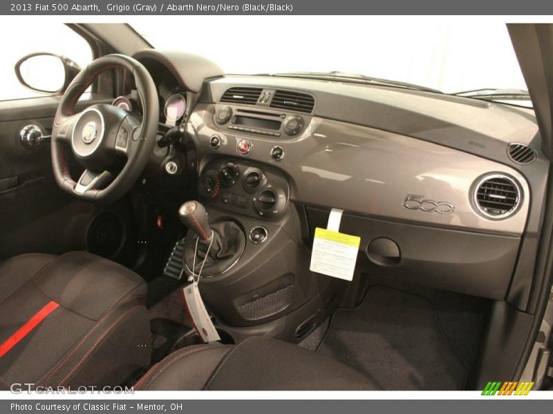 Dashboard of 2013 500 Abarth