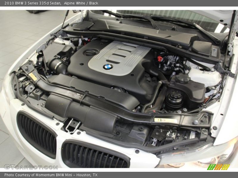 Alpine White / Black 2010 BMW 3 Series 335d Sedan