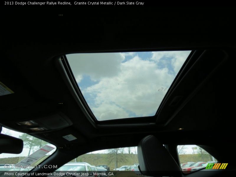 Granite Crystal Metallic / Dark Slate Gray 2013 Dodge Challenger Rallye Redline