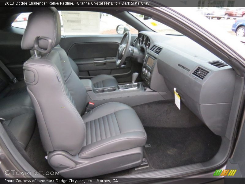 Granite Crystal Metallic / Dark Slate Gray 2013 Dodge Challenger Rallye Redline