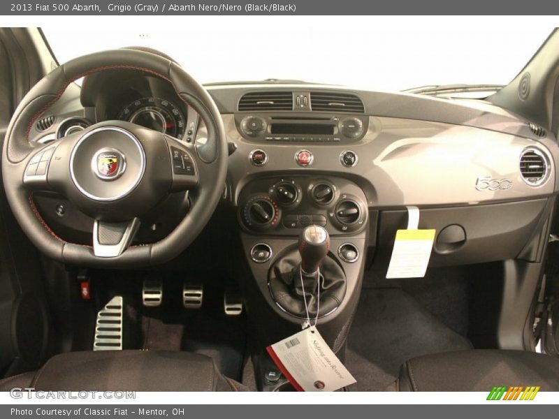 Dashboard of 2013 500 Abarth