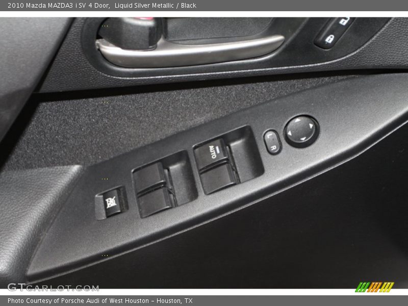 Liquid Silver Metallic / Black 2010 Mazda MAZDA3 i SV 4 Door