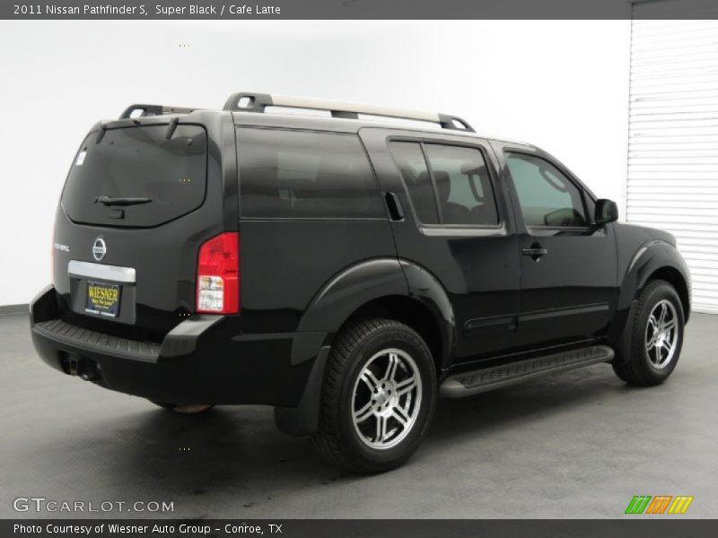 Super Black / Cafe Latte 2011 Nissan Pathfinder S
