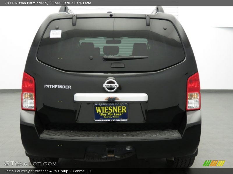Super Black / Cafe Latte 2011 Nissan Pathfinder S