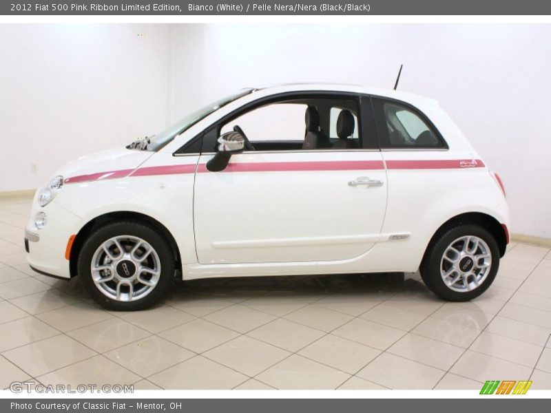  2012 500 Pink Ribbon Limited Edition Bianco (White)