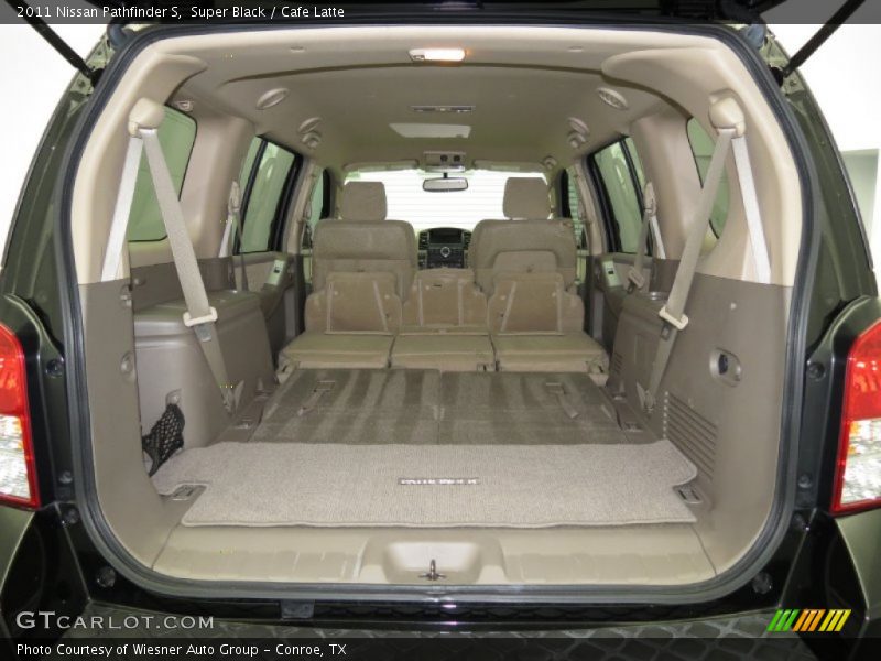 Super Black / Cafe Latte 2011 Nissan Pathfinder S