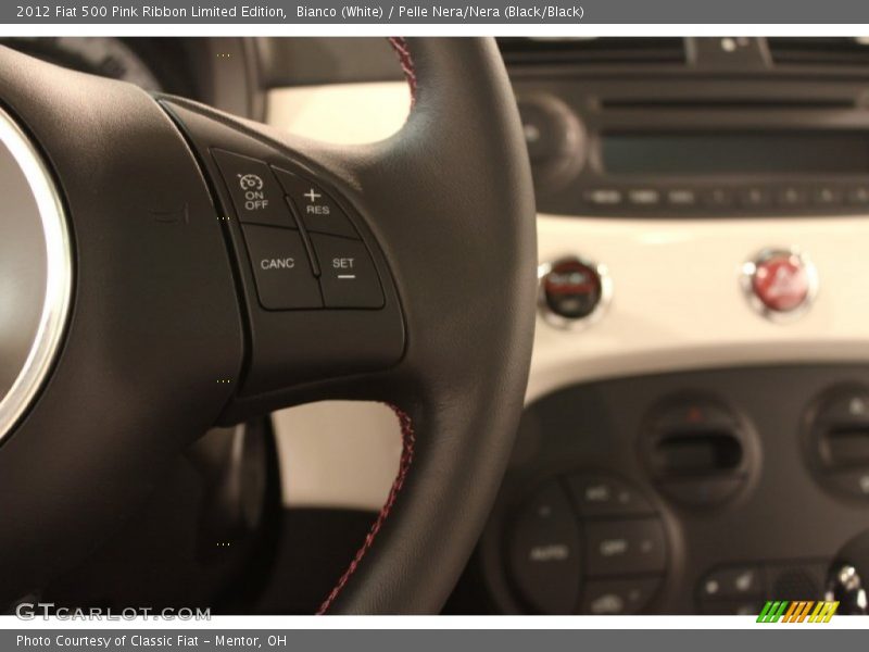 Controls of 2012 500 Pink Ribbon Limited Edition