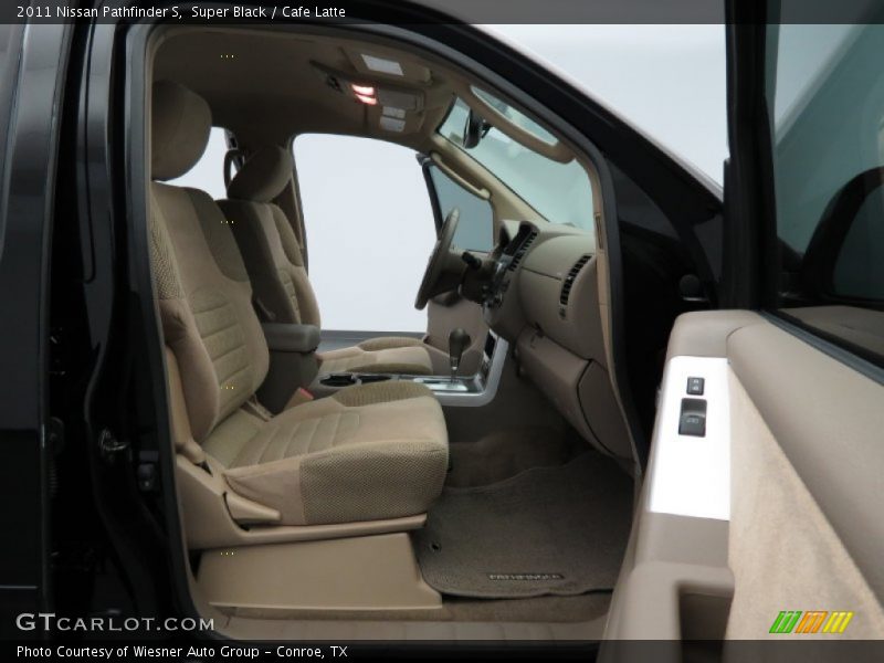Super Black / Cafe Latte 2011 Nissan Pathfinder S